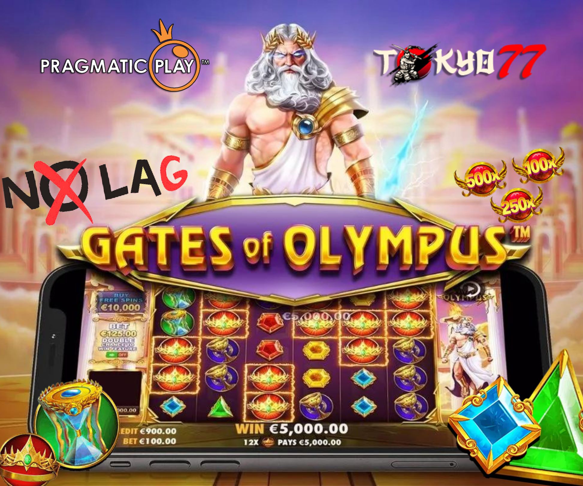 Experience the Excitement of Zeus' Lightning at Gates of Olympus